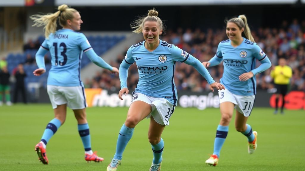 曼城女足惨败阿森纳球员评分：日本门神独撑危局