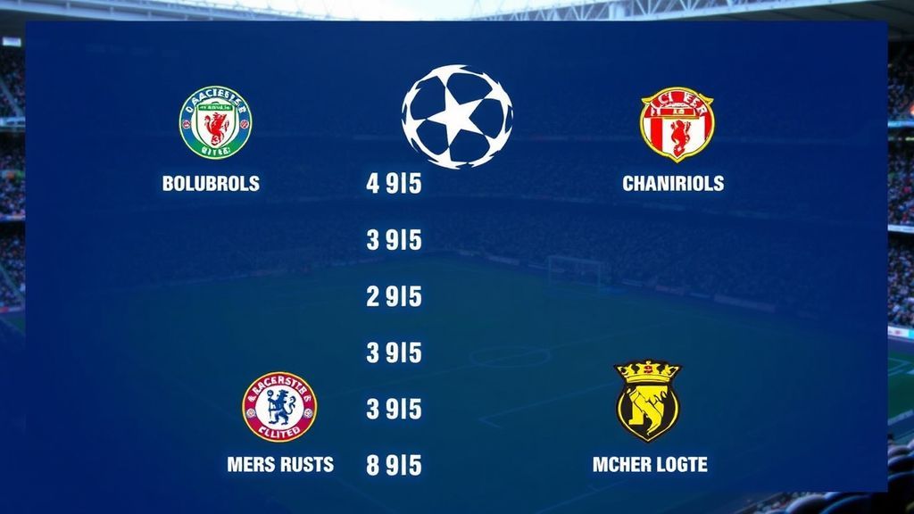 英超七队征战欧冠？史上最强欧战席位争夺战即将上演