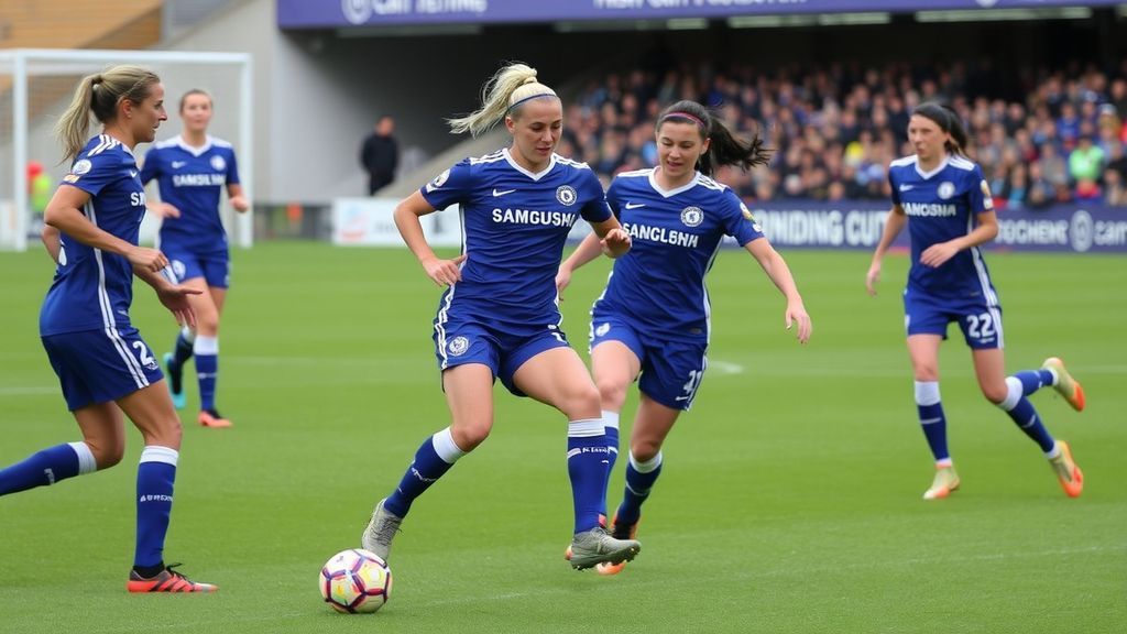 蓝军切尔西女足评分：坎瑞德独领风骚，波帅换人酿苦果